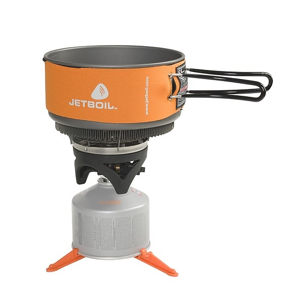 photo: Jetboil Group Cooking System (GCS) compressed fuel canister stove