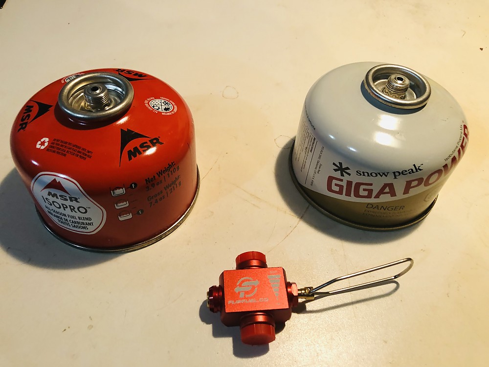 photo: FlipFuel Fuel Transfer Device stove accessory