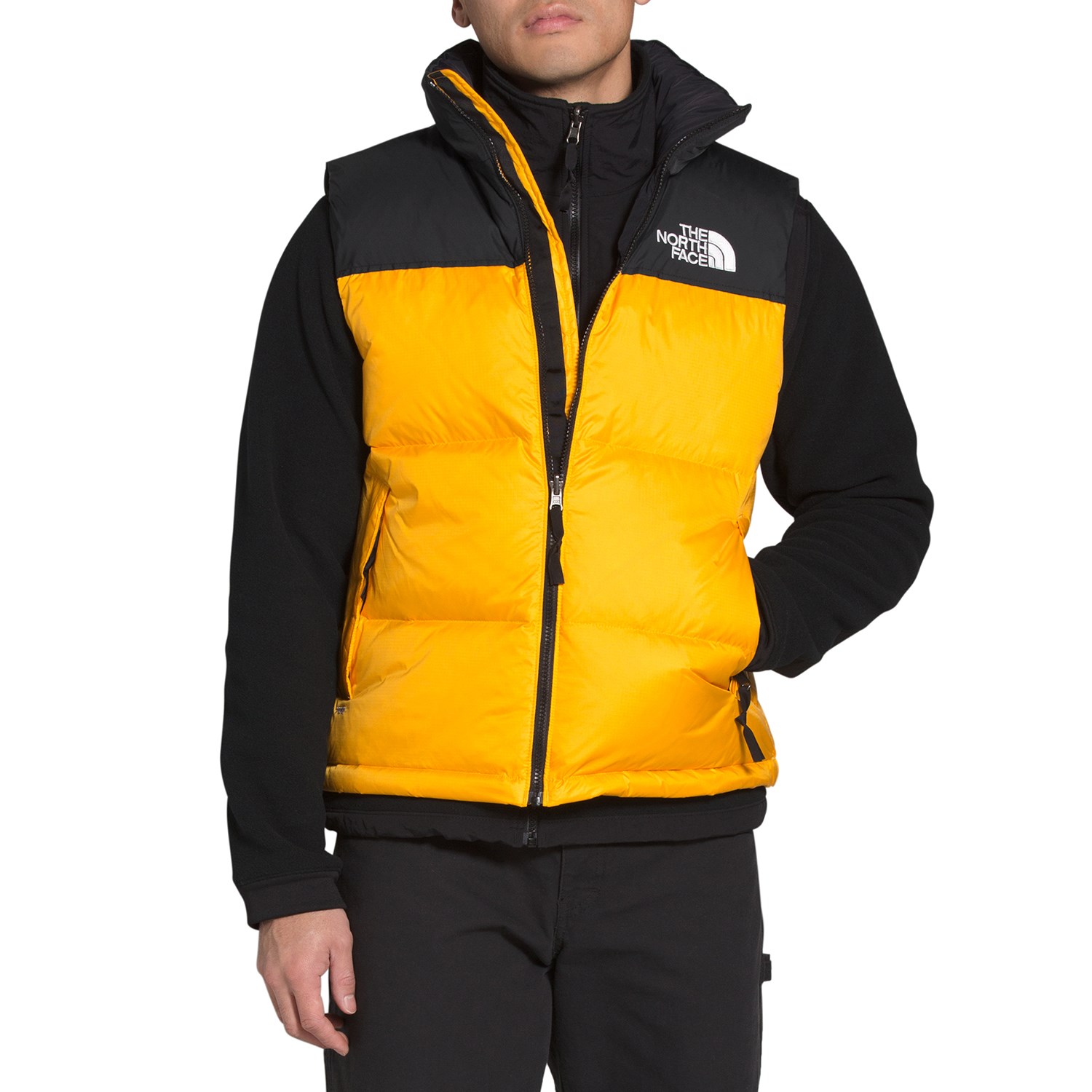 north face puffy vest