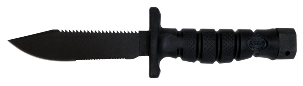 photo: Ontario Knife Company ASEK Survival Knife System fixed-blade knife