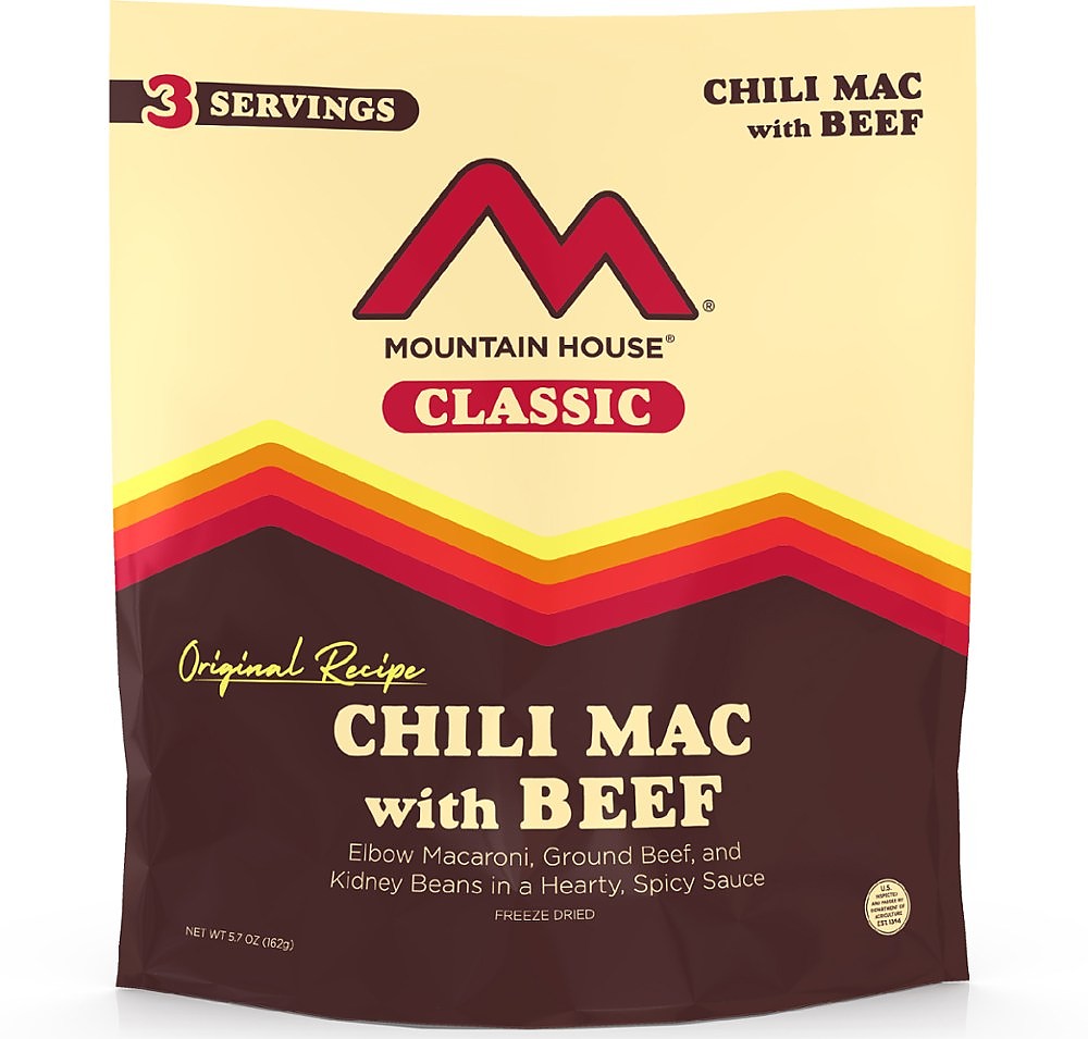 photo: Mountain House Chili Mac with Beef meat entrée