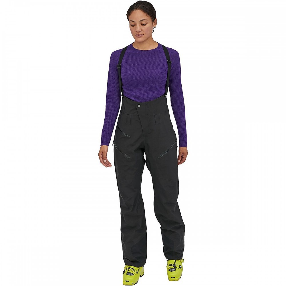 photo: Patagonia Women's PowSlayer Bibs snowsport pant