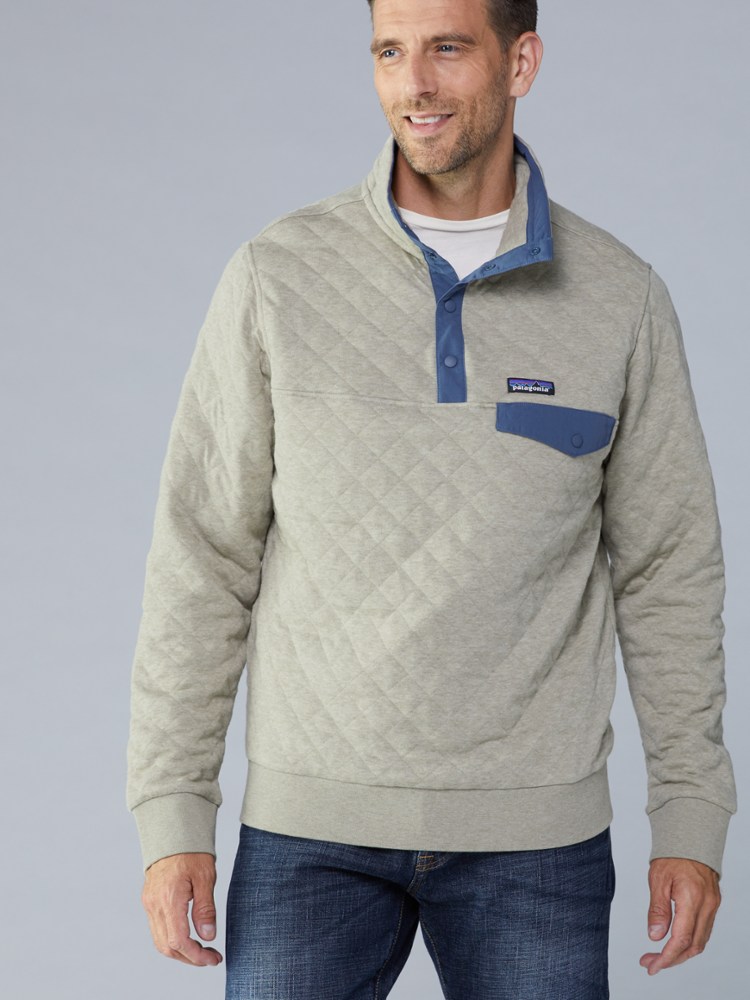 photo: Patagonia Cotton Quilt Snap-T Pullover fleece top
