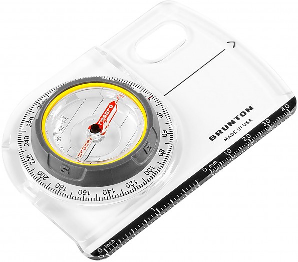 photo of a handheld compass