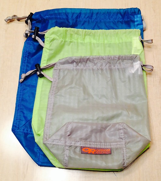 MoMaek Set of 4 Nylon Mesh Storage Ditty Bag Stuff Sack for Travel & Outdoor Activity 