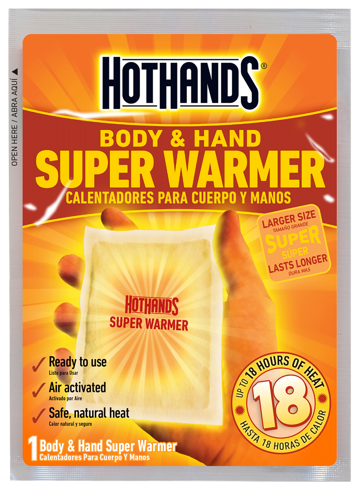 photo: HotHands Super Warmer survival gear