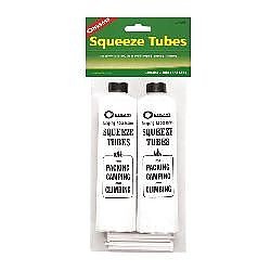 2 Food Squeeze Tubes Container Bottles Camping Hiking Coghlans Easy Dispenser