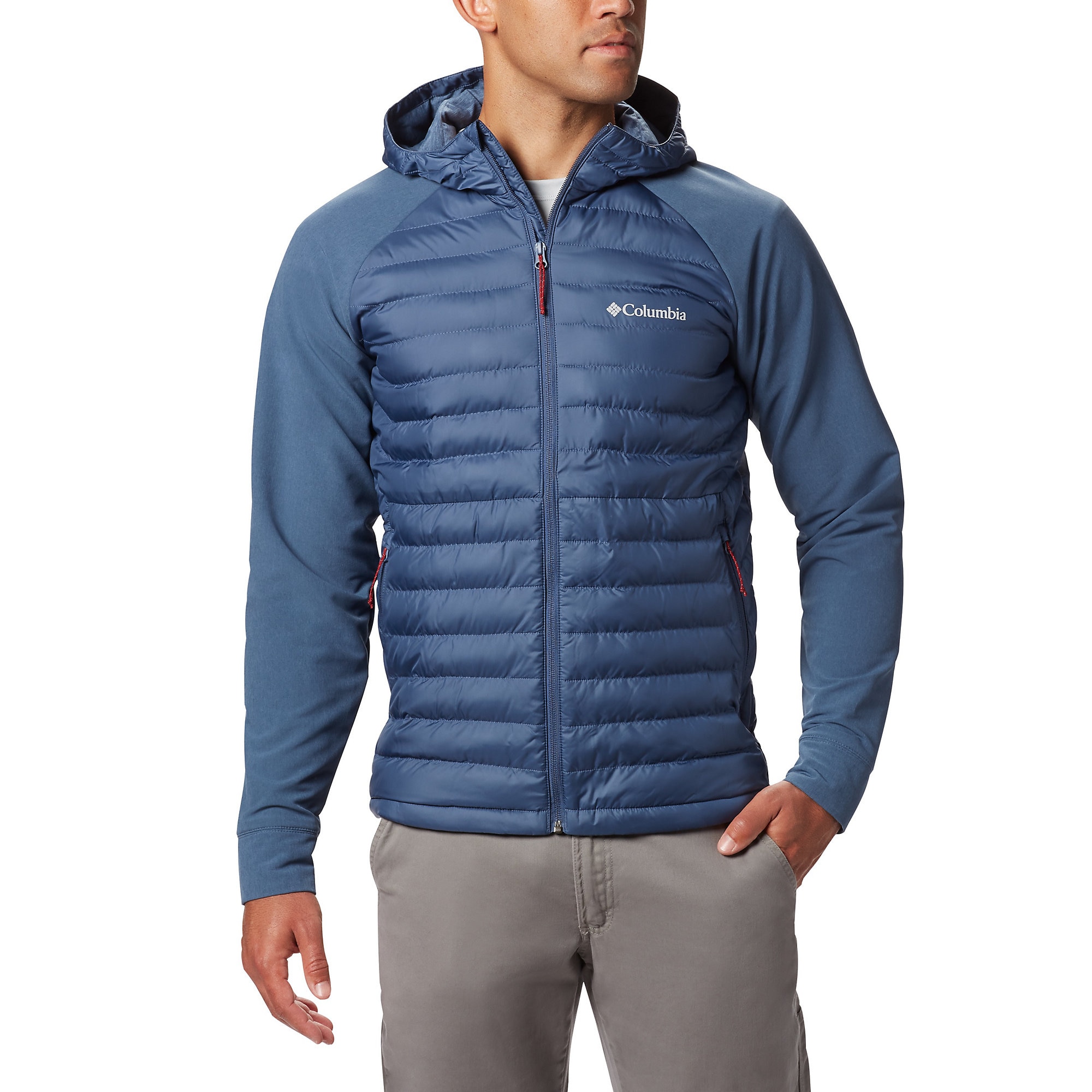 photo: Columbia Rogue Explorer Hybrid synthetic insulated jacket