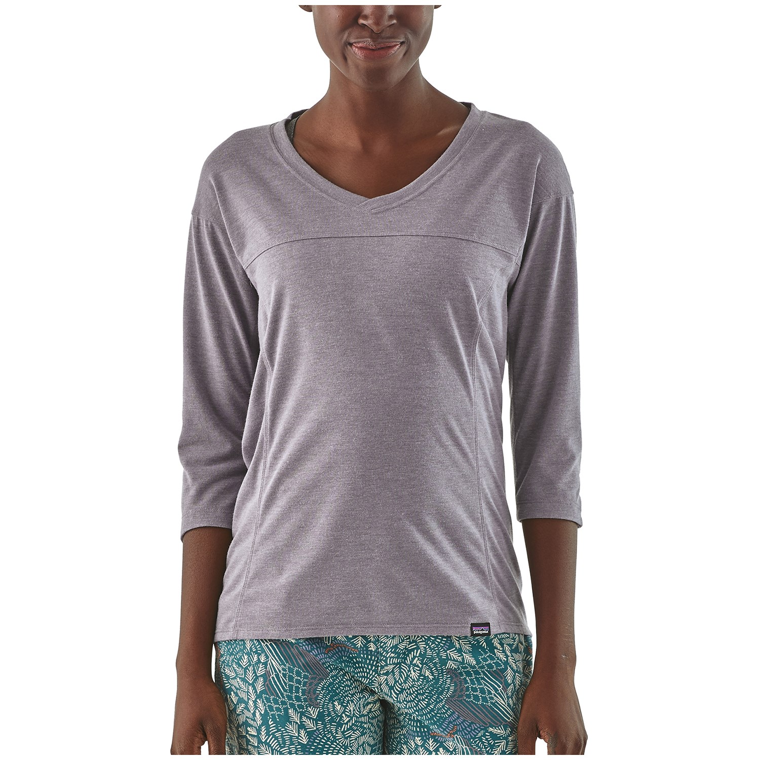 photo: Patagonia Women's Nine Trails Bike Jersey long sleeve performance top