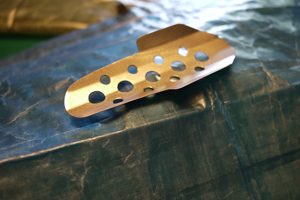 Ultralight Backpacking Titanium Cathole Trowel Reviews Trailspace