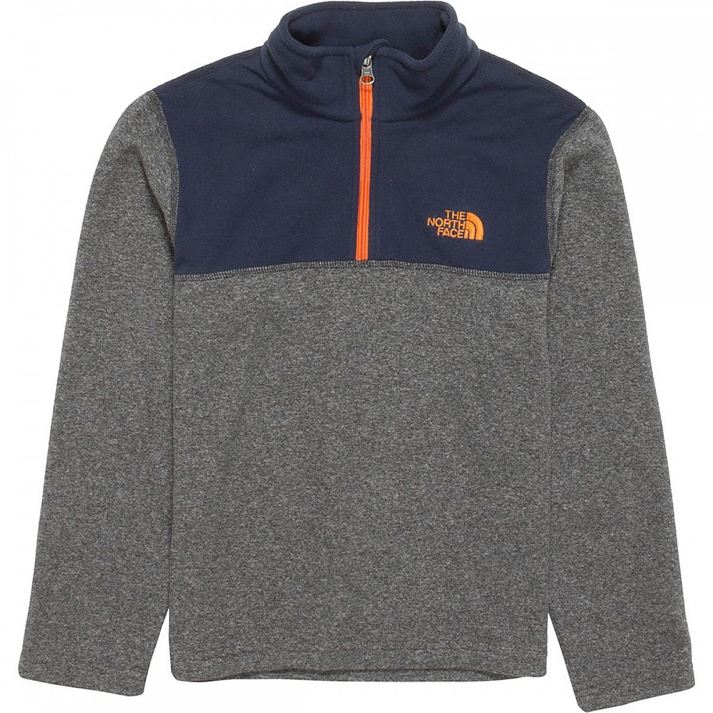 photo: The North Face Kids' Glacier 1/4 Zip fleece top