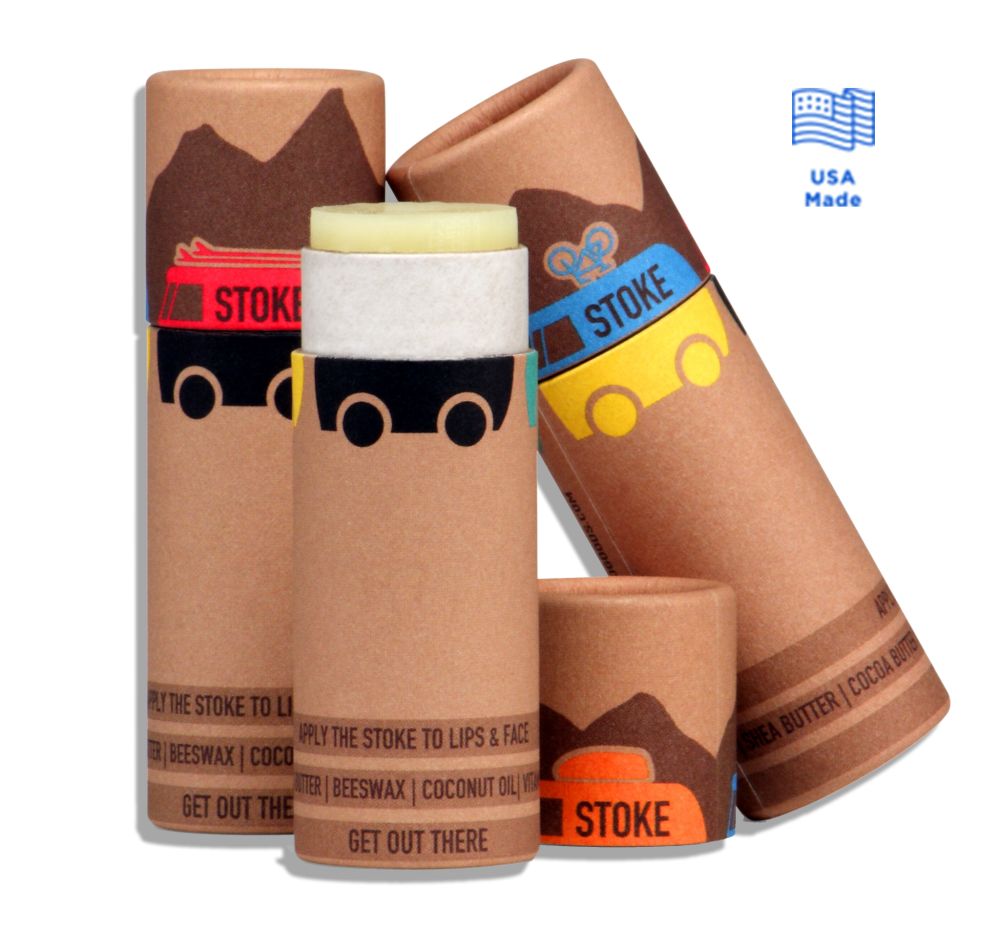 photo: Stoked Goods Stoke Lip & Face Balm bug protection