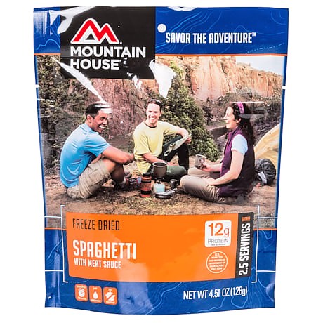 photo: Mountain House Spaghetti with Meat Sauce meat entrée
