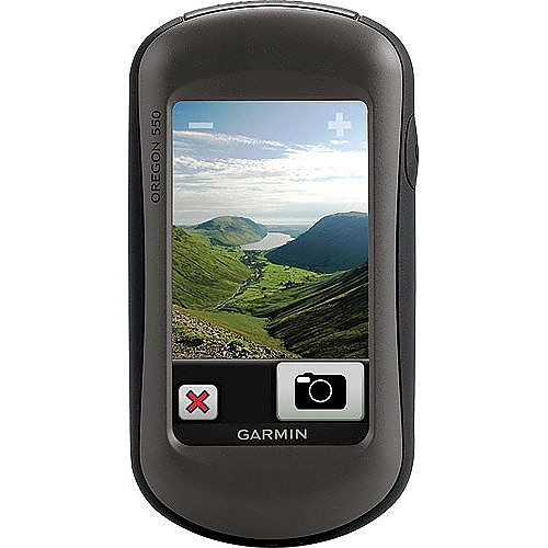 photo: Garmin Oregon 550 handheld gps receiver