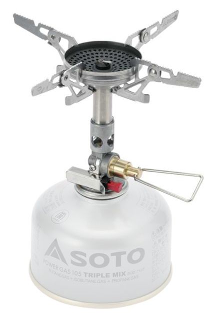 photo: Soto OD-1RX WindMaster compressed fuel canister stove