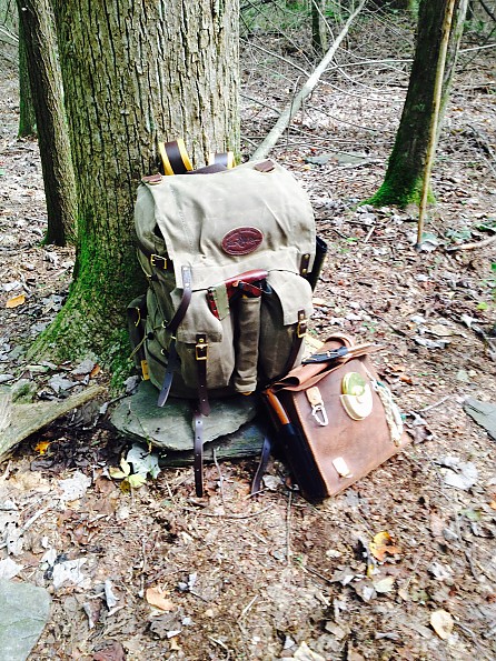 Frost River Isle Royale Bushcraft Waxed Canvas Pack