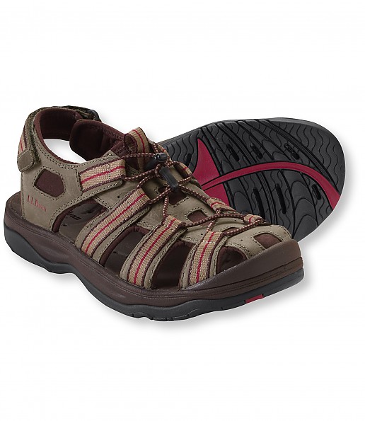Brand New LL Bean Explorer Sandals Kids Light Taupe Size 12