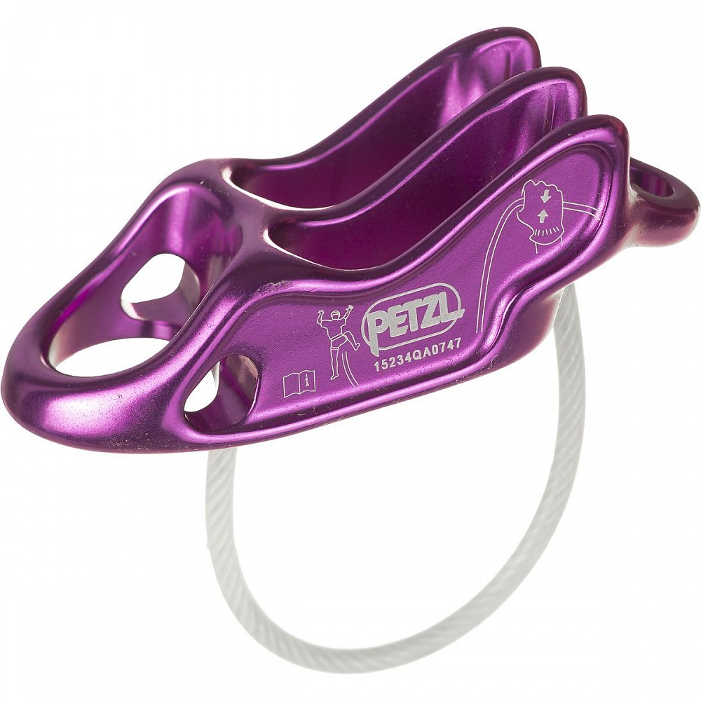 photo: Petzl Reverso 4 belay/rappel device