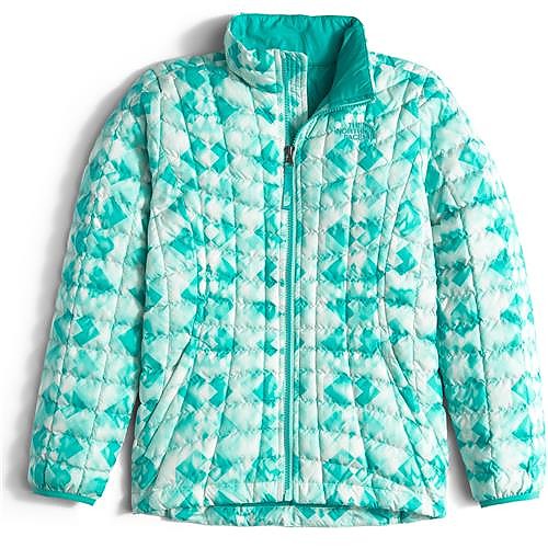 photo: The North Face Girls' Thermoball Full Zip Jacket synthetic insulated jacket