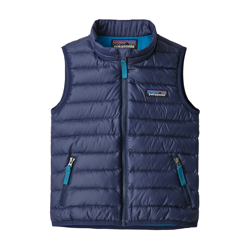 photo: Patagonia Kids' Down Sweater Vest down insulated vest