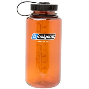 photo: Nalgene 32 oz Wide Mouth Lexan water bottle