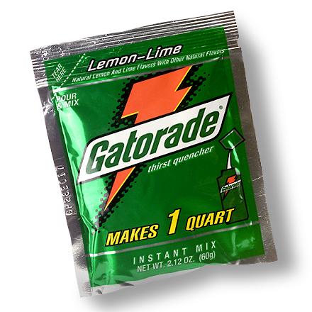 photo: Gatorade Lemon-Lime Mix drink