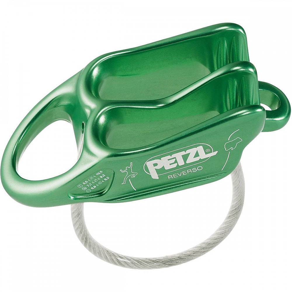 photo: Petzl Reverso belay/rappel device