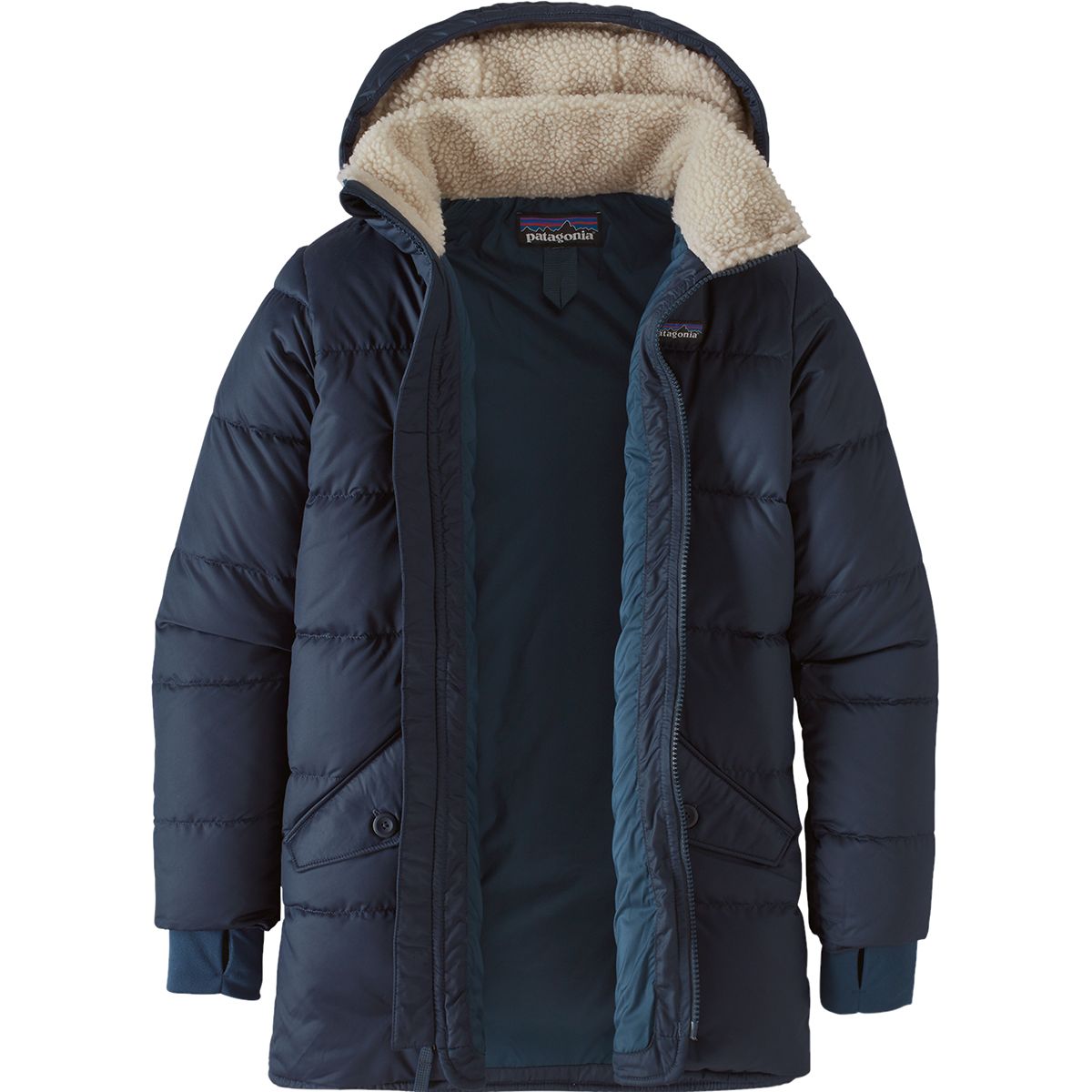 photo: Patagonia Girls' Down Parka down insulated jacket