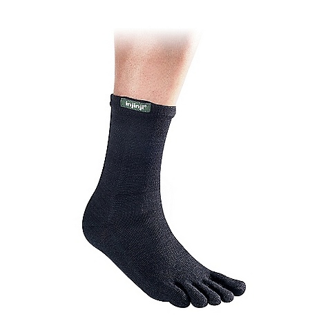 photo: Injinji Outdoor Quarter Crew Sock hiking/backpacking sock