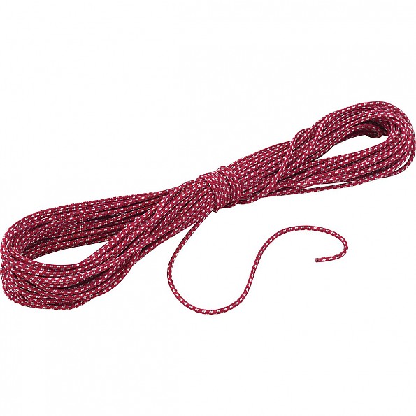 Hikeman 50m Reflective Guyline Solid Braid Nylon Camping Rope with Aluminum Adjuster Cord Tensioner Tent Accessory for Outdoor Travel,Hiking,Backpacking and Water Activities