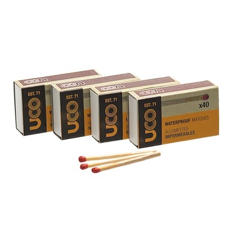 photo: UCO Waterproof Matches fire starter