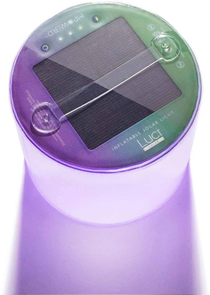 photo: MPowerd Luci Color battery-powered lantern