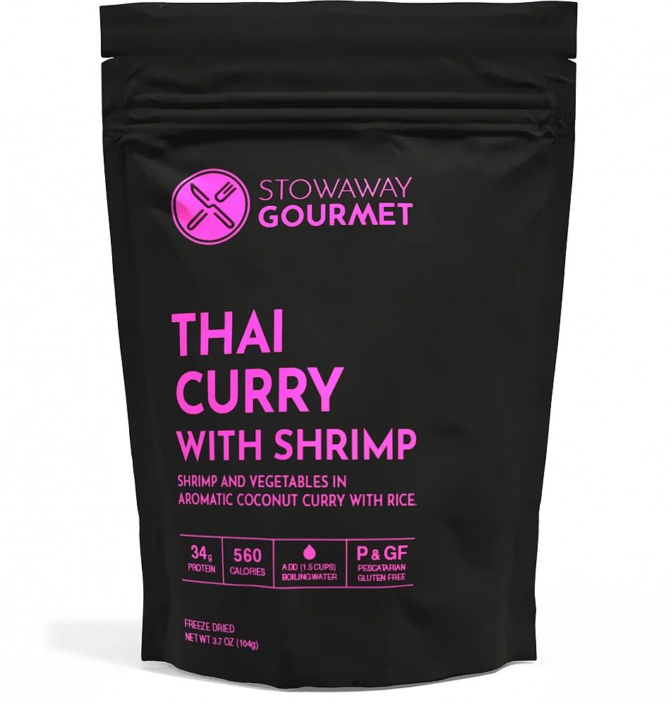 photo: Stowaway Gourmet Thai Curry with Shrimp meat entrée