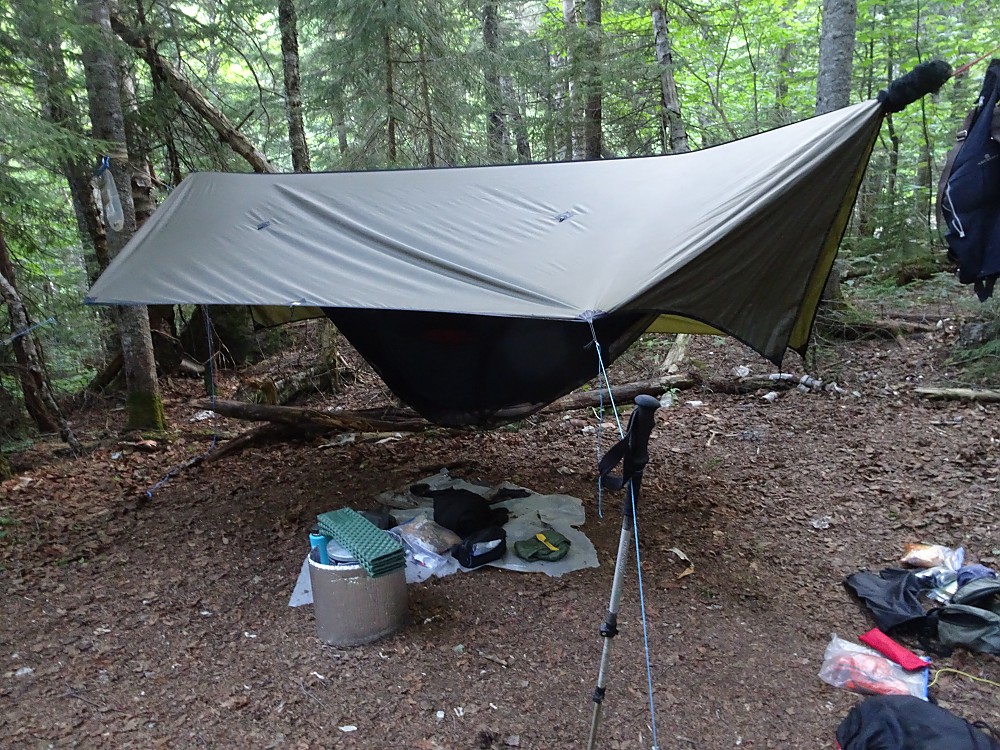 photo: DutchWare Tarp Flyz tent/shelter