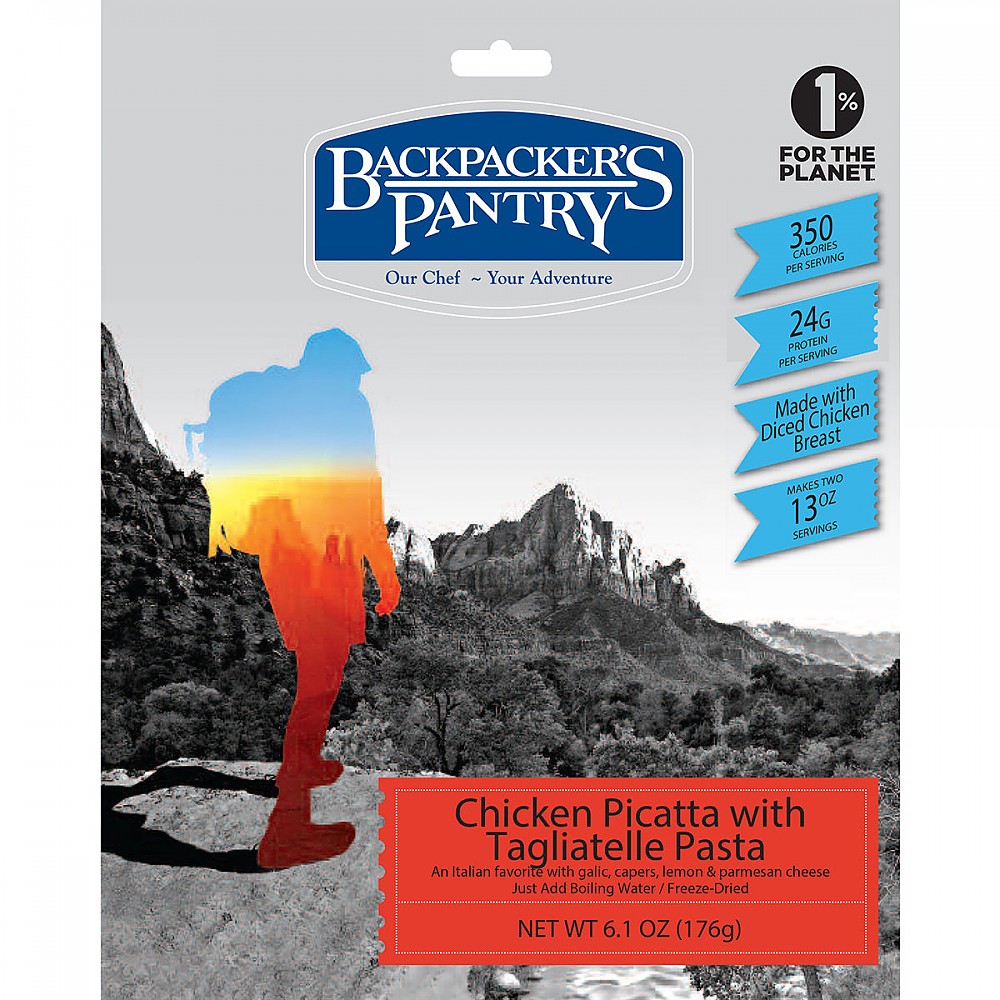 photo: Backpacker's Pantry Chicken Piccata & Tagliatelle Pasta meat entrée
