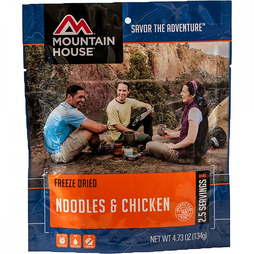 photo: Mountain House Noodles & Chicken meat entrée