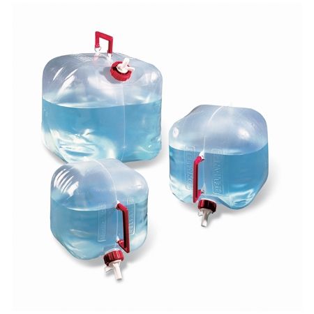 photo: Reliance Fold-A-Carrier water storage container