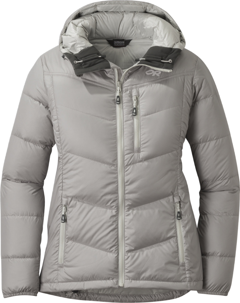 photo: Outdoor Research Women's Transcendent Down Hoody down insulated jacket