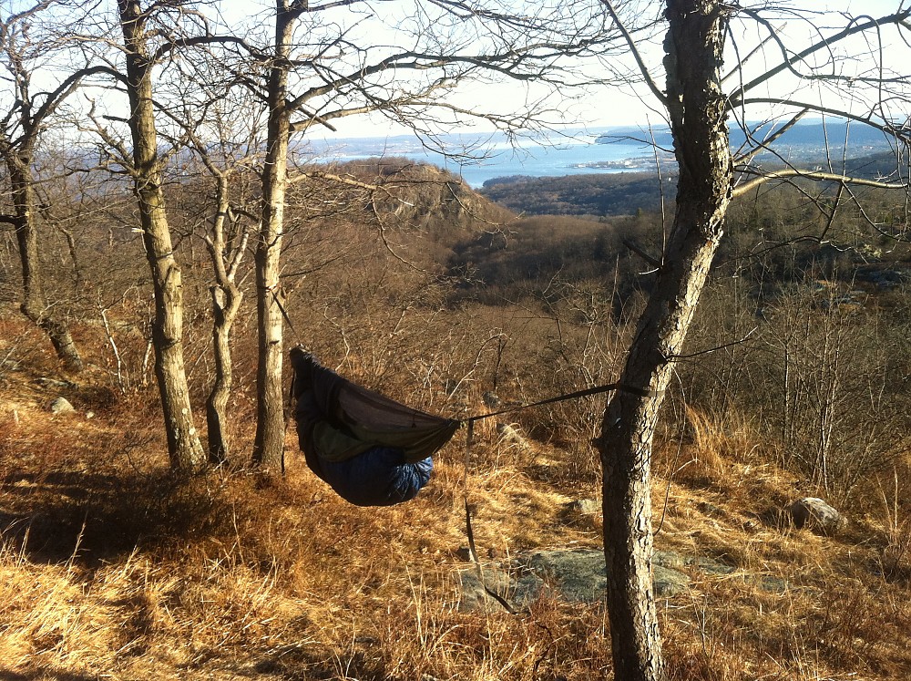 photo: myDIYgear Winter Sock hammock accessory