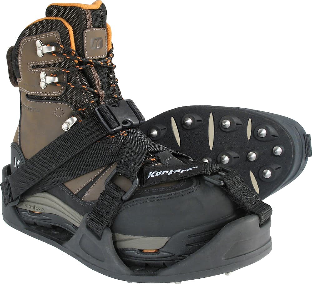 photo: Korkers Extreme Ice Cleats traction device