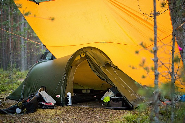 Gedeeltelijk veelbelovend inzet Fjallraven Abisko Lite 3 Reviews - Trailspace