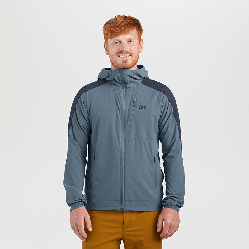 photo: Outdoor Research Ferrosi Hoodie soft shell jacket