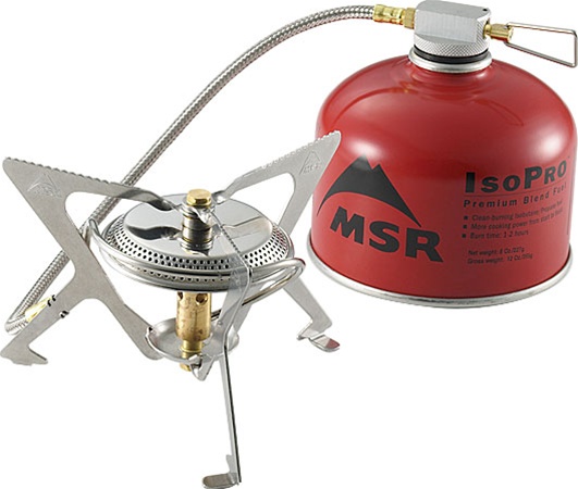 photo: MSR WindPro compressed fuel canister stove