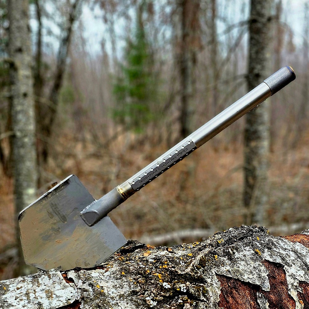 photo: Brautigam Expedition Works Titanium Pack Shovel camp shovel/trowel