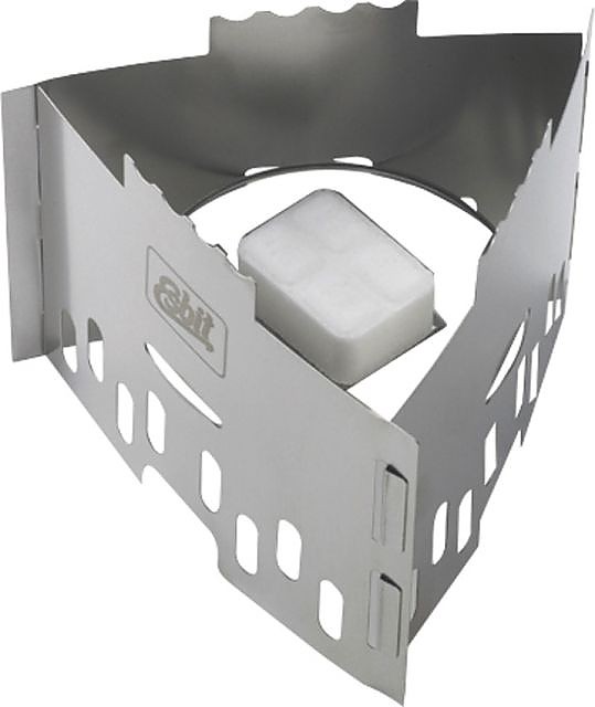 photo: Esbit Folding Stove and Pot Stand solid fuel stove