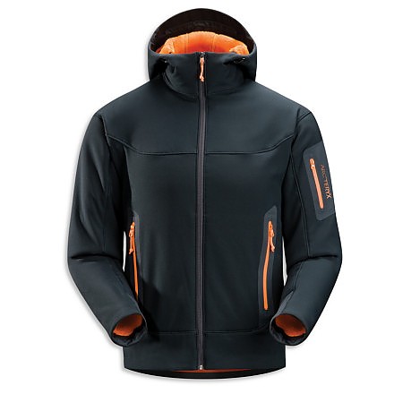 Veste Softshell Arc'teryx Hyllus Homme Taille L Gris - Occasion Très Bon État