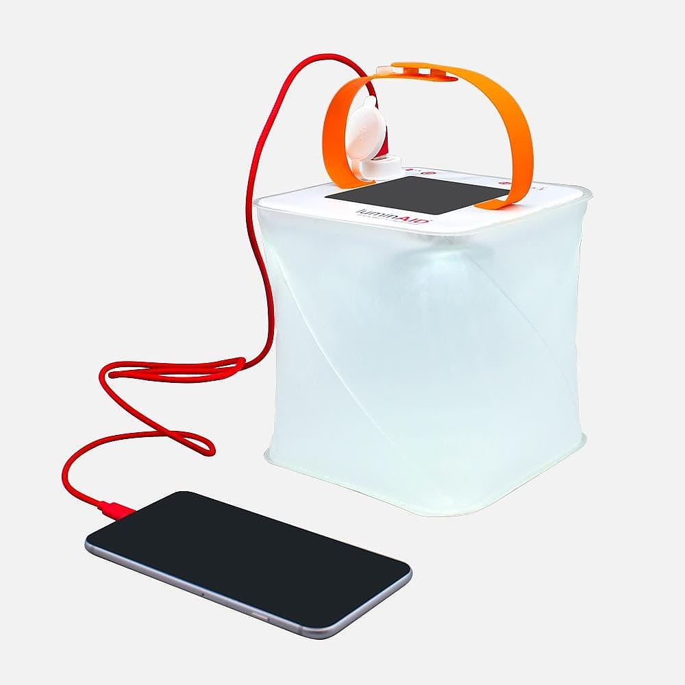 photo: LuminAID PackLite Max 2-in-1 Power Lantern battery-powered lantern