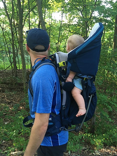 Deuter Kid Comfort Pro review: a luxurious movable throne for the little  one