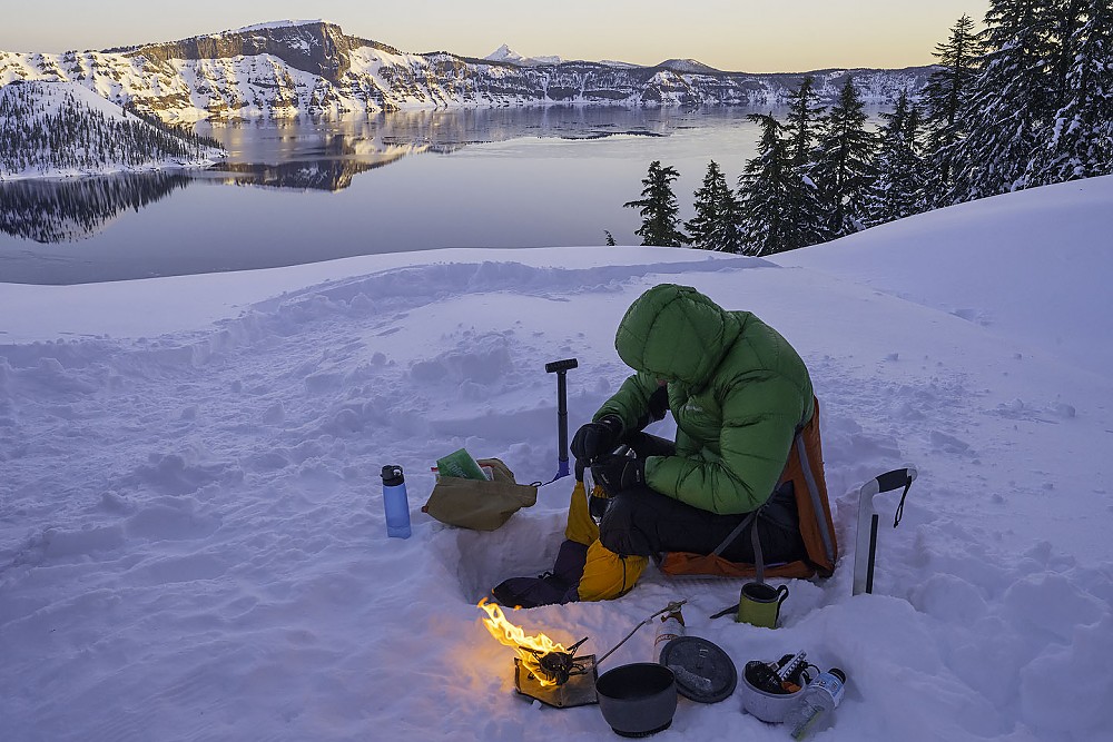 photo: MontBell U.L. Down Pant down insulated pant