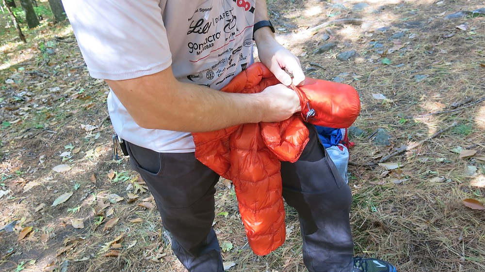 photo: MontBell Plasma 1000 Down Jacket down insulated jacket